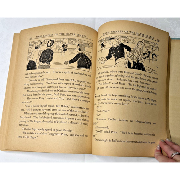 Big Big Story Book — Black Beauty / Heidi / Peter Pan / Hans Brinker — Whitman, - Picture 10 of 10